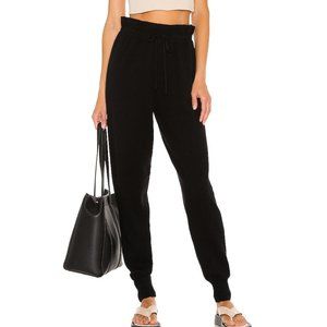 LE ORE PALERMO BLACK CASHMERE JOGGERS ** NWT ** XS!!!